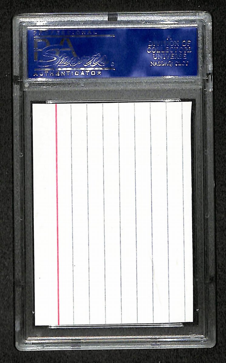 Arnold Palmer Signed/Autographed Cut Signature Golf HOF PSA/DNA 210744