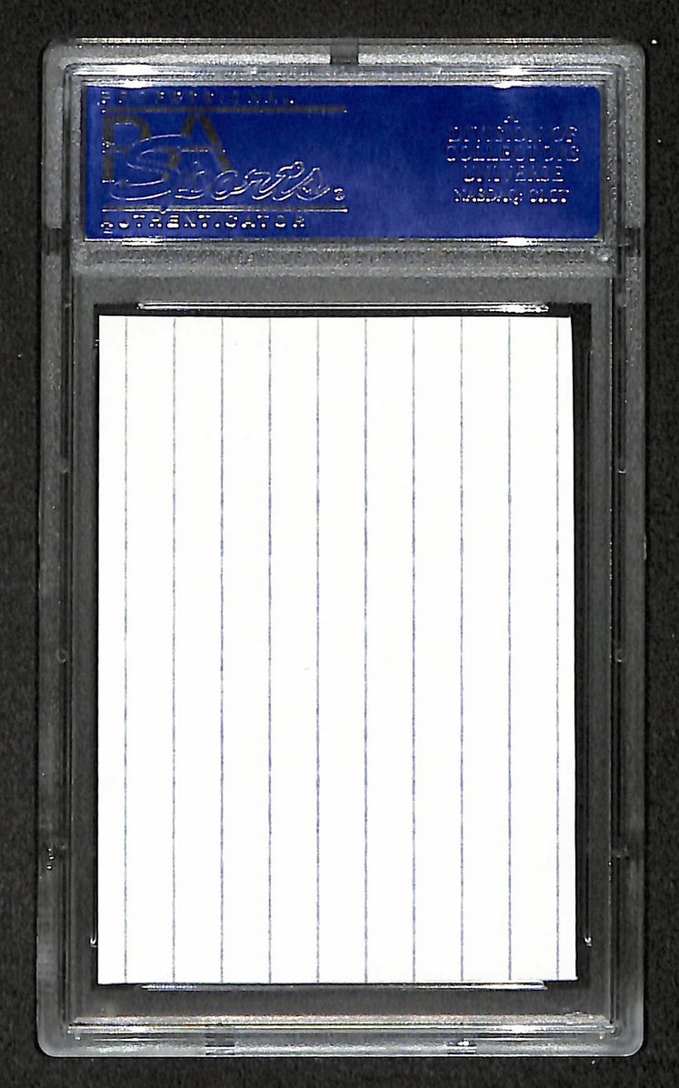 Arnold Palmer Signed/Autographed Cut Signature Golf HOF PSA/DNA 210752