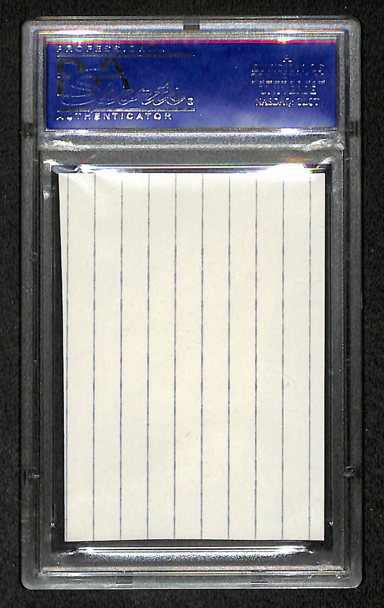 Jack Nicklaus Signed/Autographed Cut Signature Golf HOF PSA/DNA 210757