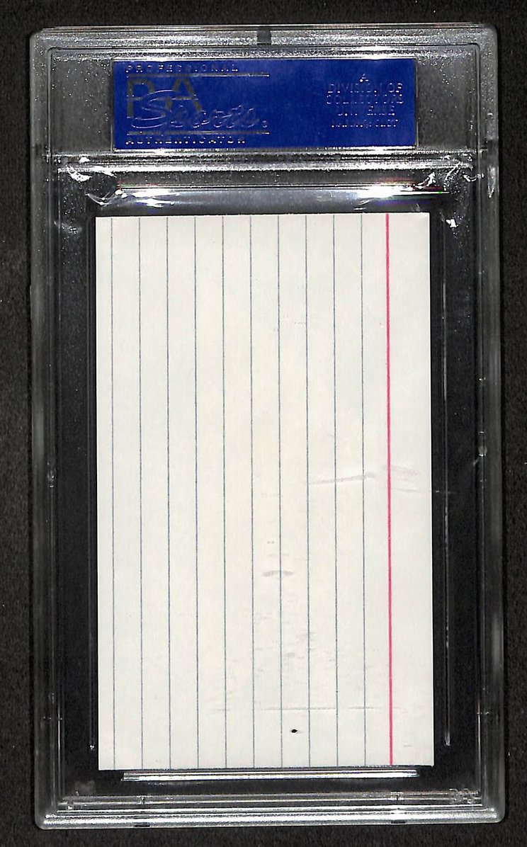 Jack Nicklaus Signed/Autographed Cut Signature Golf HOF PSA/DNA 210758
