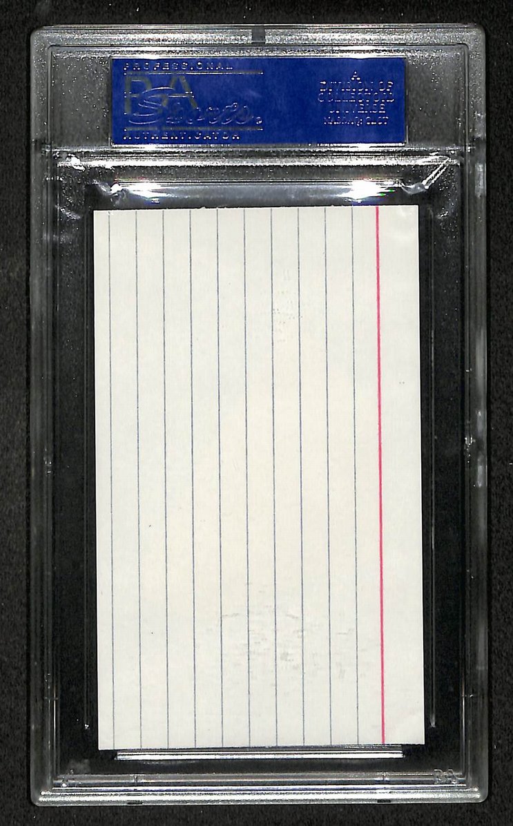 Jack Nicklaus Signed/Autographed Cut Signature Golf HOF PSA/DNA 210759