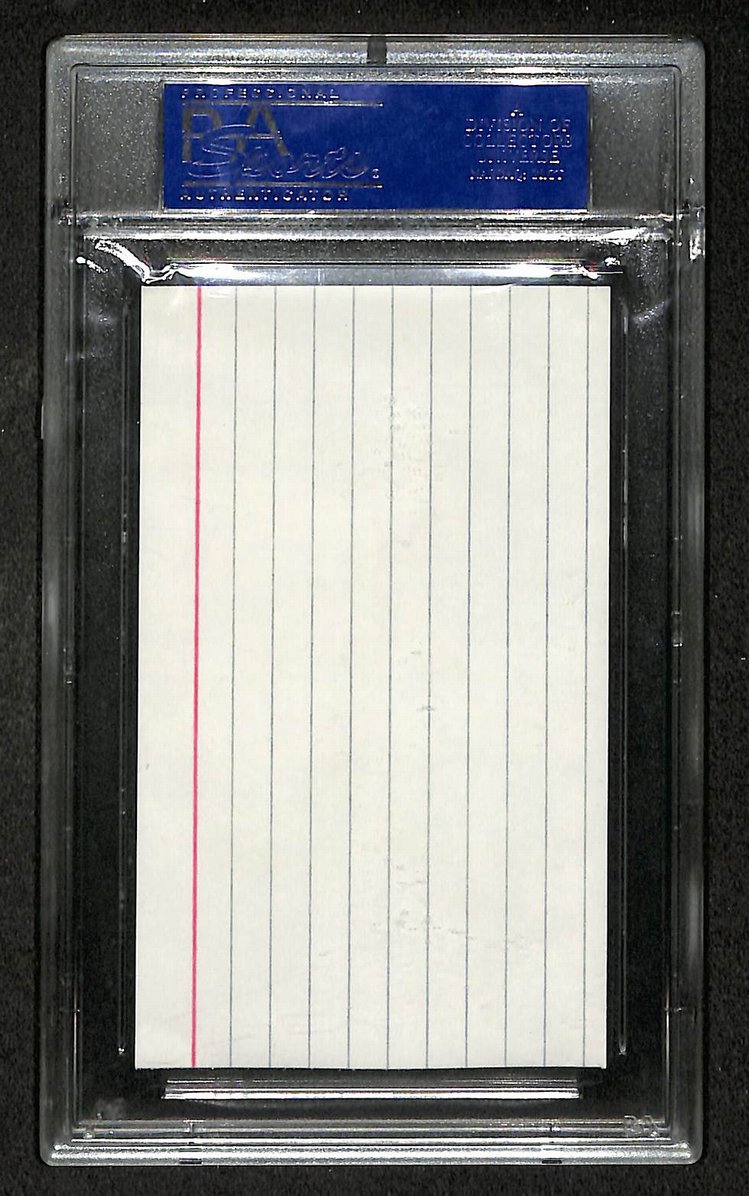 Arnold Palmer Signed/Autographed Cut Signature Golf HOF PSA/DNA 210761