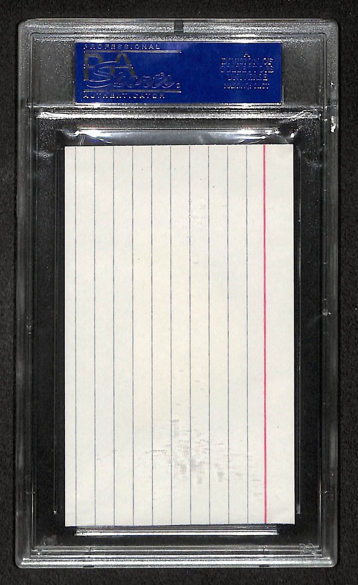 Arnold Palmer Signed/Autographed Cut Signature Golf HOF PSA/DNA 210762