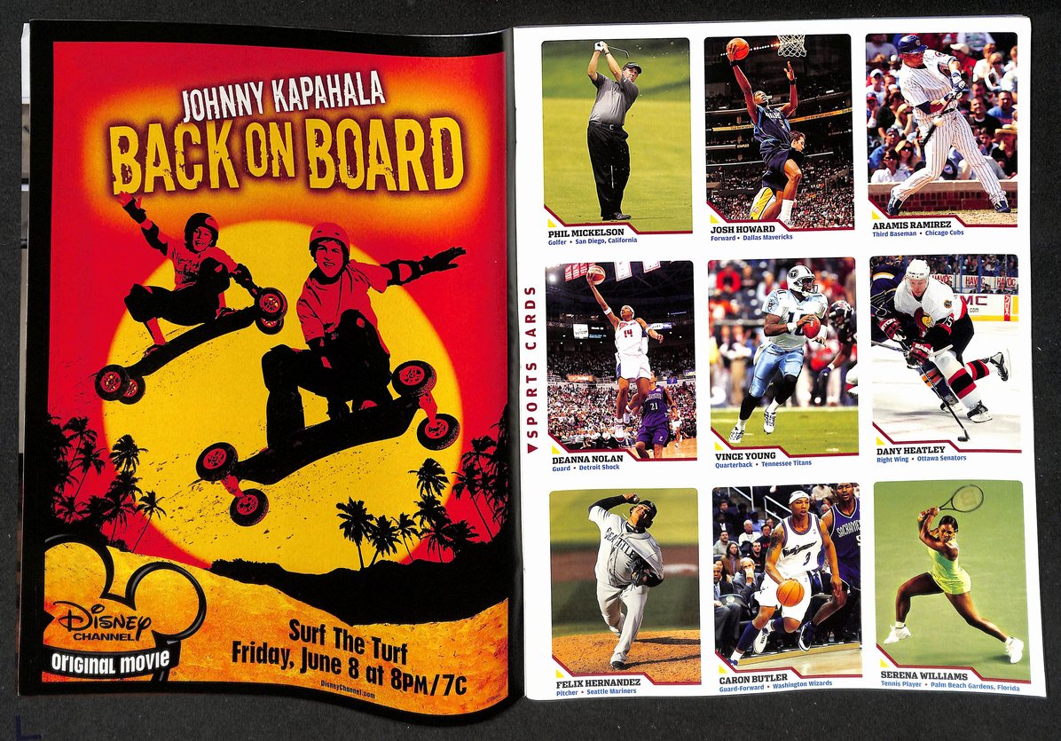 2007 Sports Illustrated Kids Newsstand w/ Cards Serena Williams 211236