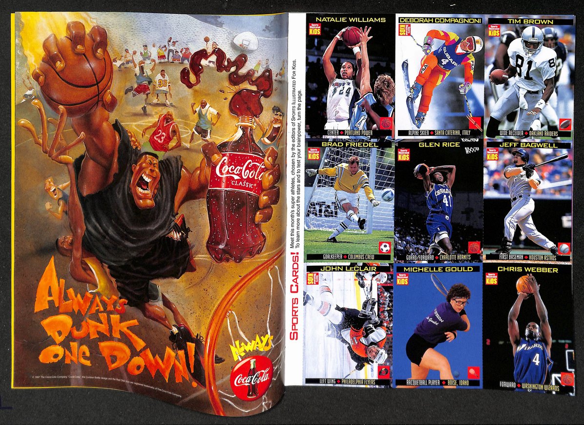1998 Sports Illustrated Kids John Elway Newsstand w/ Cards 211245