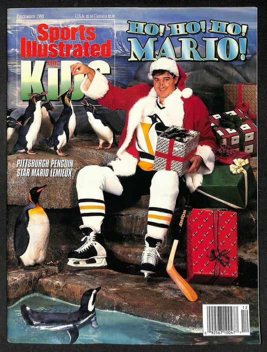 1993 Sports Illustrated Kids Lemieux Newsstand w/ Cards Ali Unitas Berra 211262