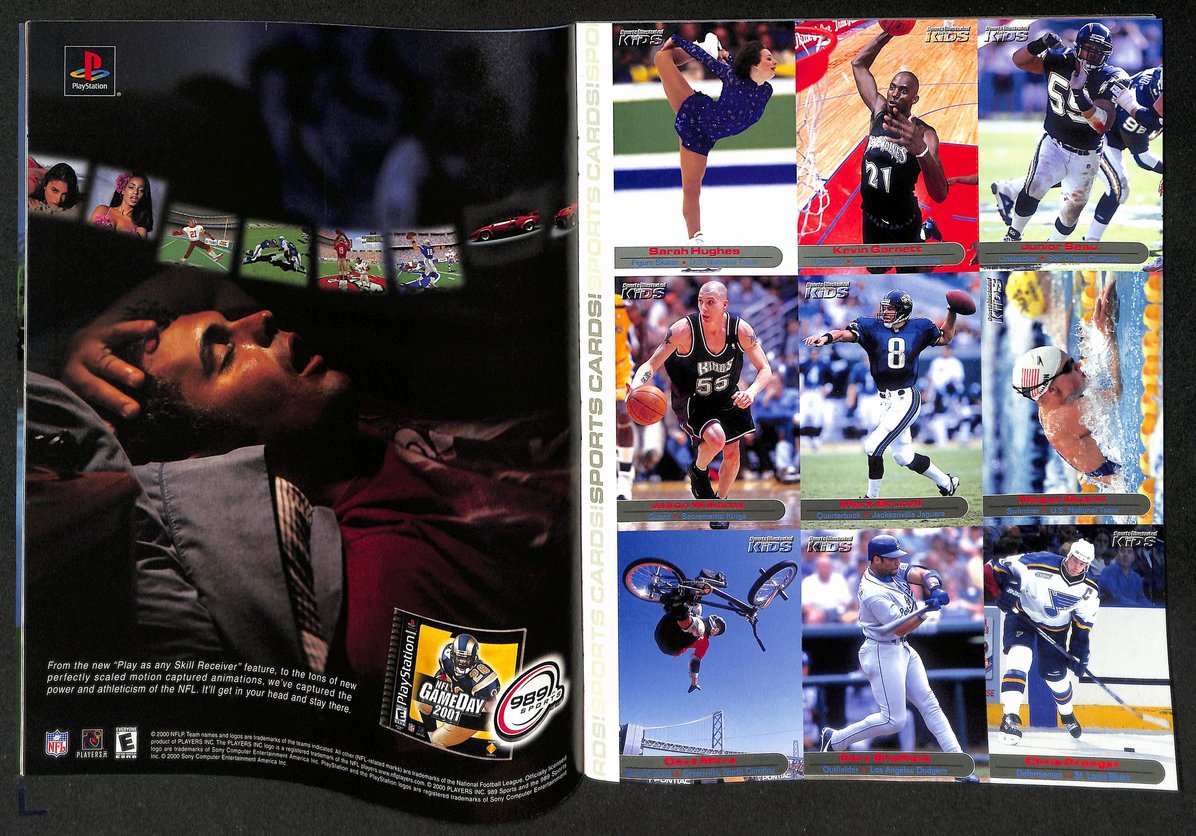 2000 Sports Illustrated Kids Vince Carter Newsstand w/ Cards Garnett Mira 211266