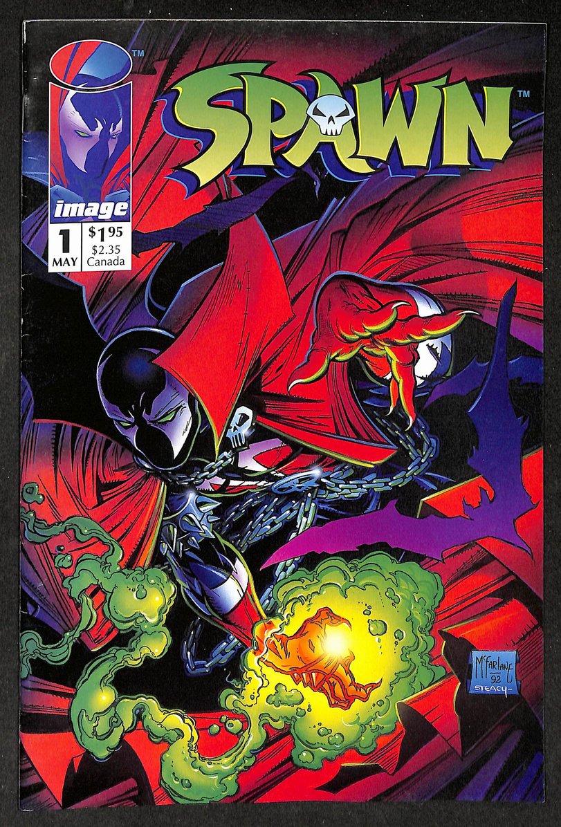 Lot of 10 Spawn #1 (1992) First Issue Todd McFarlane Comic Books 210906