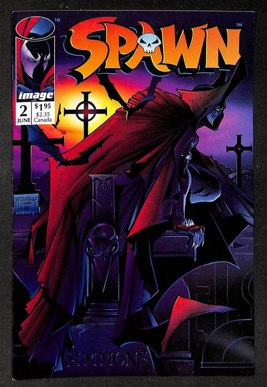 Lot of 10 Spawn #2 (1992) 1st APP of Violator Todd McFarlane Comic Books 210907