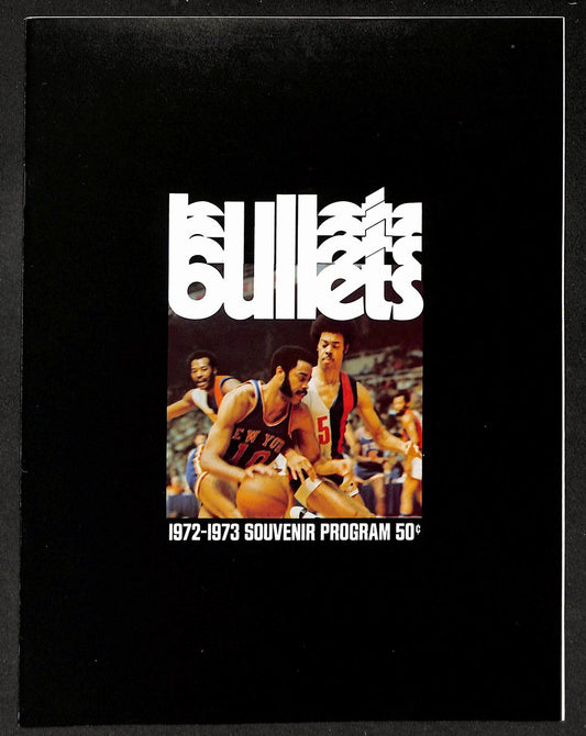 1972-73 Baltimore Bullets vs Cleveland Cavaliers 11/4/72 NBA Program  210909