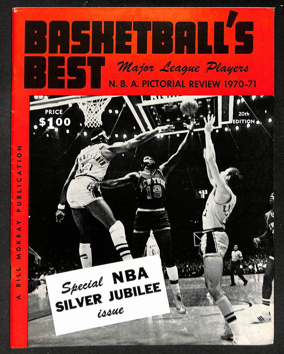 1970-71 Basketball's Best NBA Pictorial Preview Yearbook  Very Clean 210913