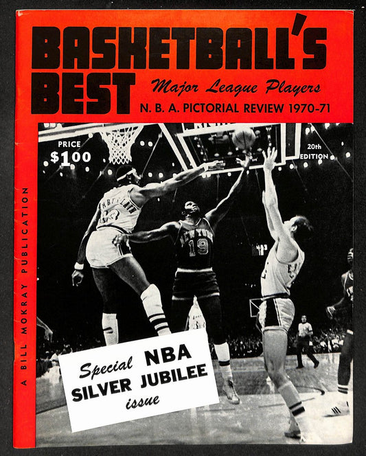 1970-71 Basketball's Best NBA Pictorial Preview Yearbook  Very Clean 210913