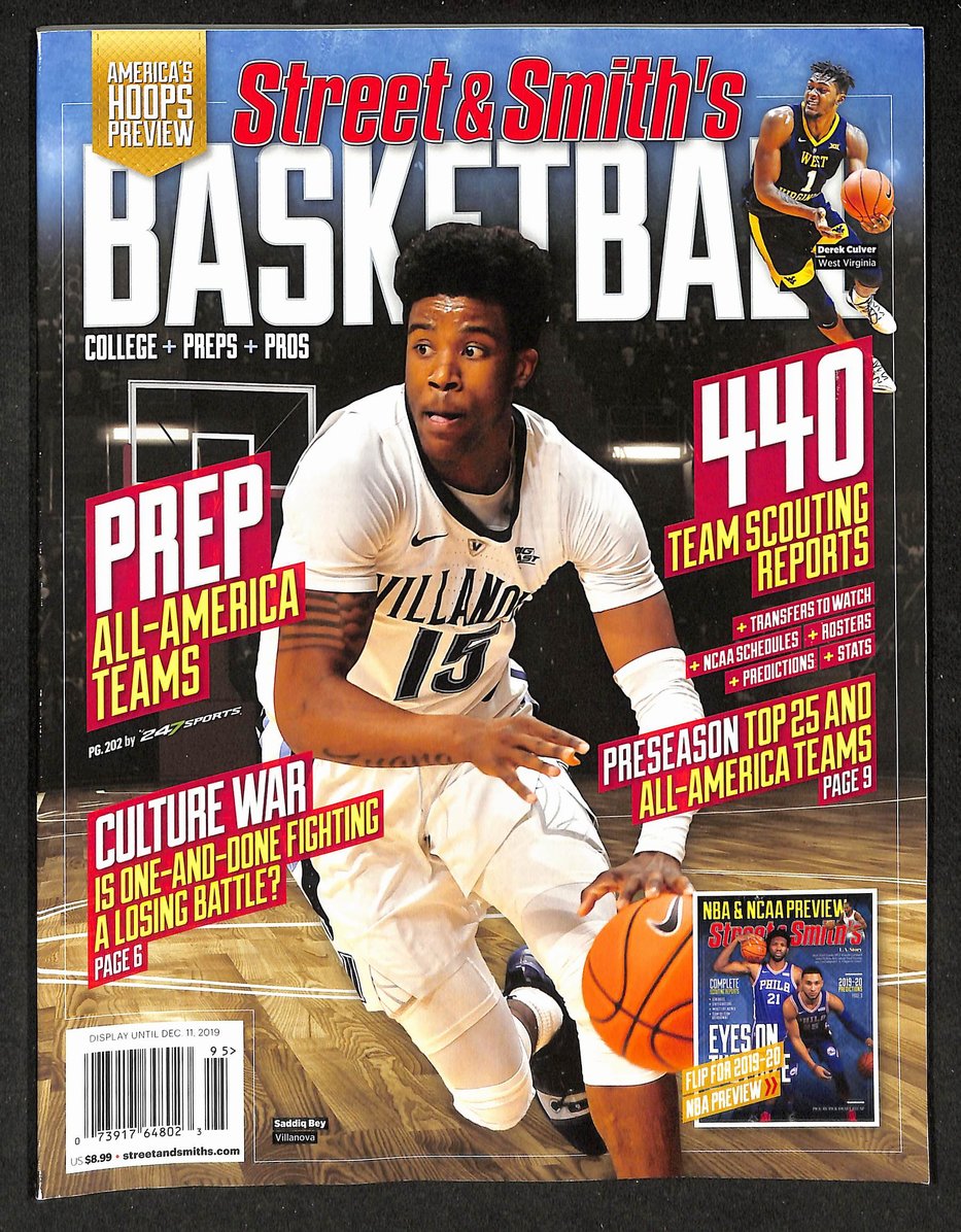 Lot of 6 Sporting News 2014-2019 College Basketball Yearbooks Embid 210917
