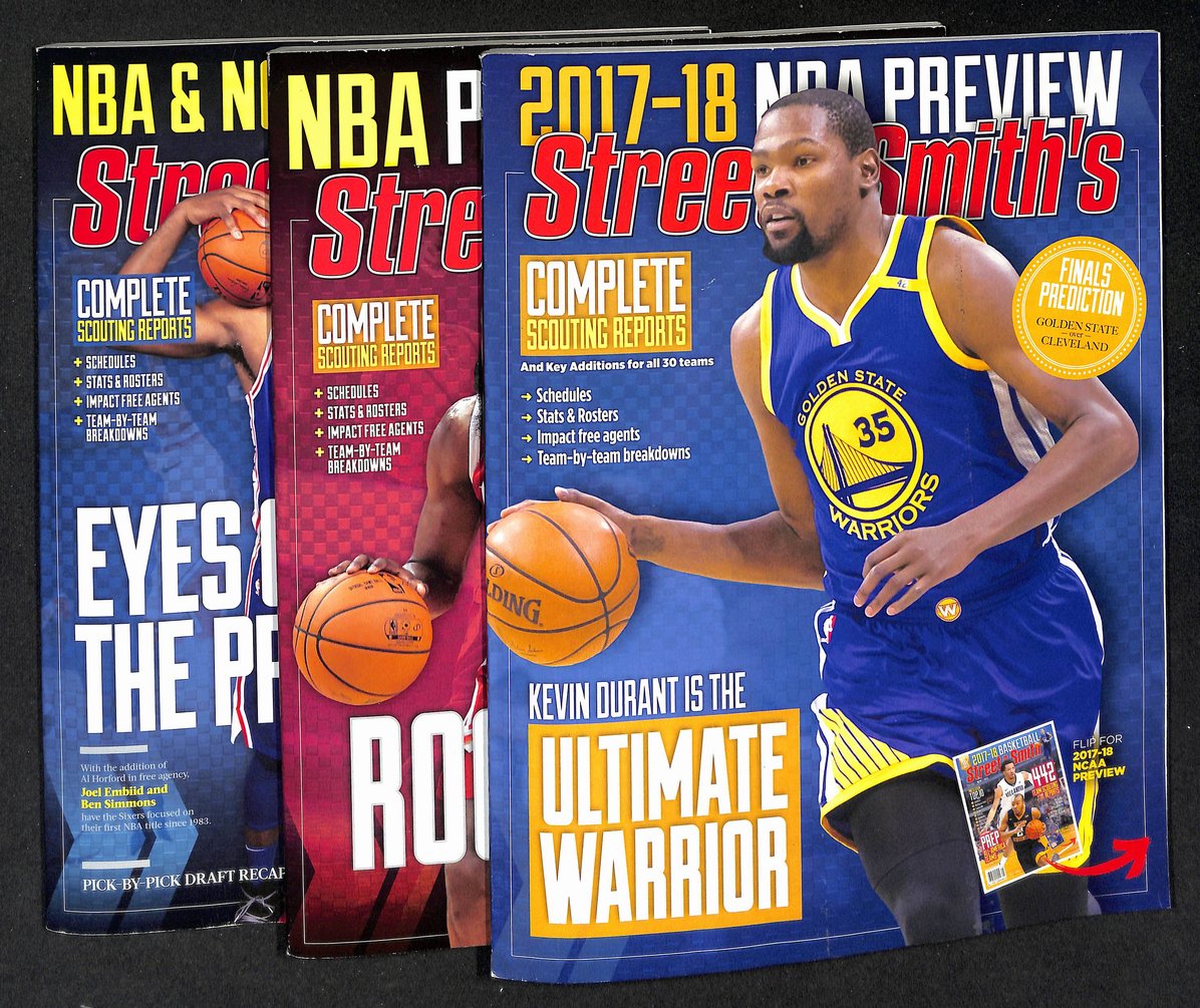 Lot of 6 Sporting News 2014-2019 College Basketball Yearbooks Embid 210917