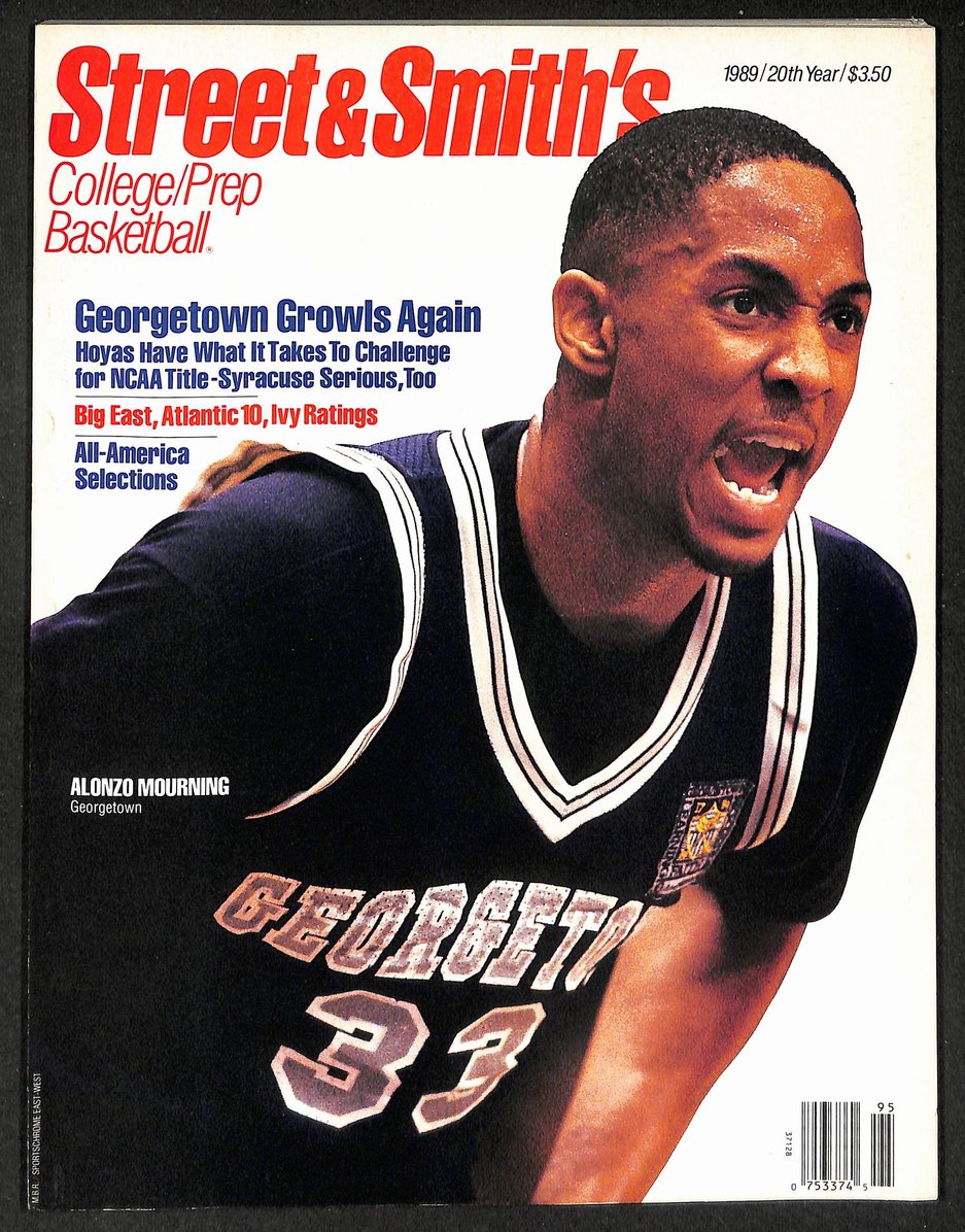 1989 Street and Smiths College Prep Basketball Yearbook Mourning Cover 210920