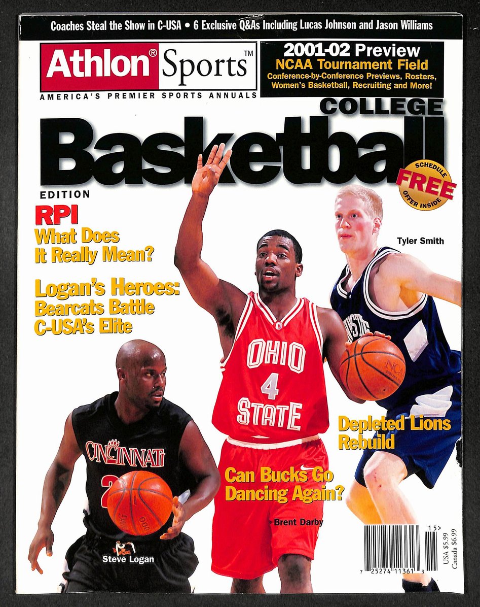 2001-02 Athlon Sports Basketball Preview Edition Jason Williams 210925
