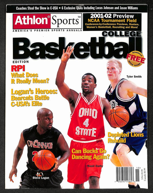 2001-02 Athlon Sports Basketball Preview Edition Jason Williams 210925