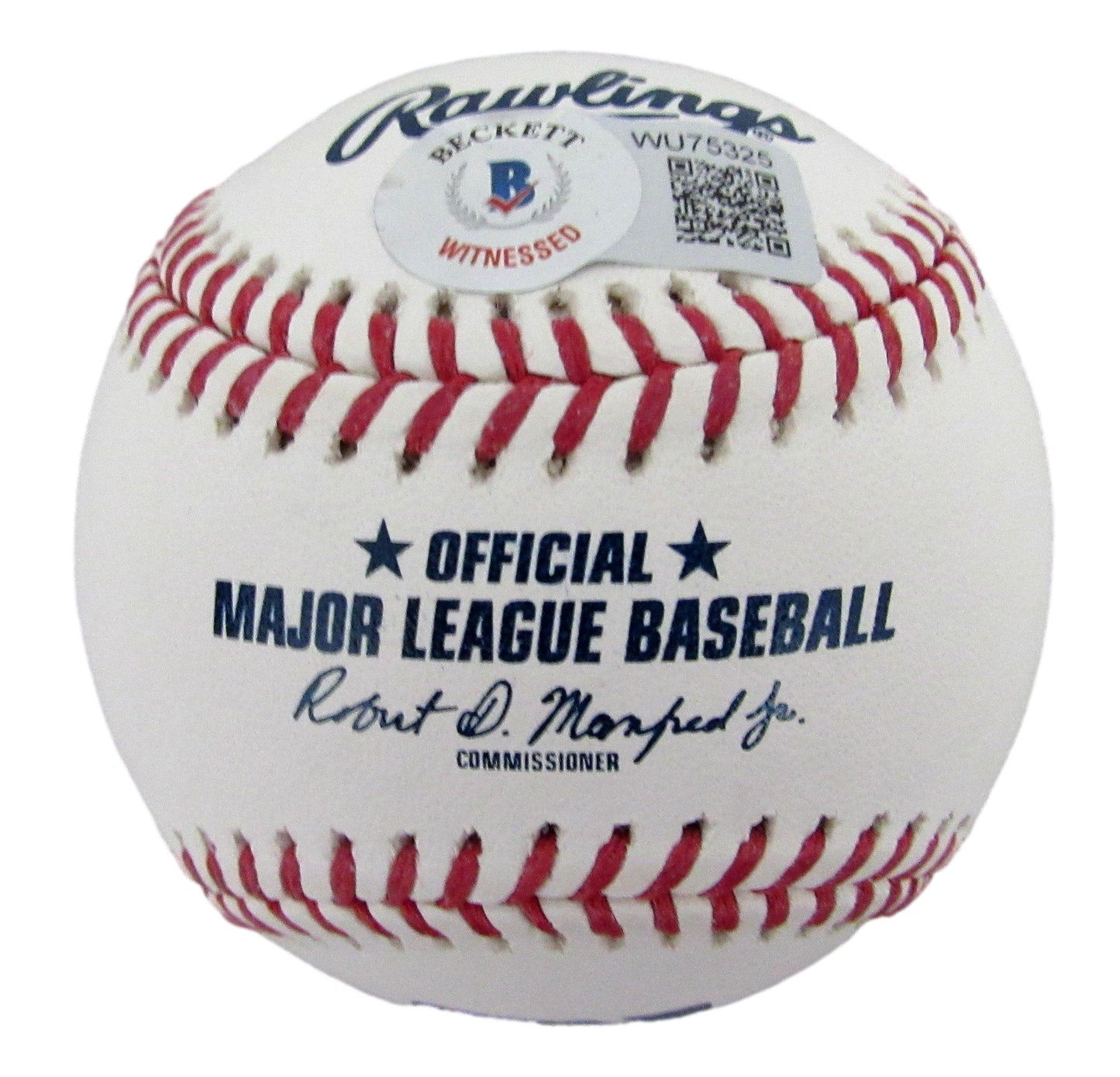 Ryan Mountcastle Signed/Auto OML Baseball Baltimore Orioles Beckett   210243