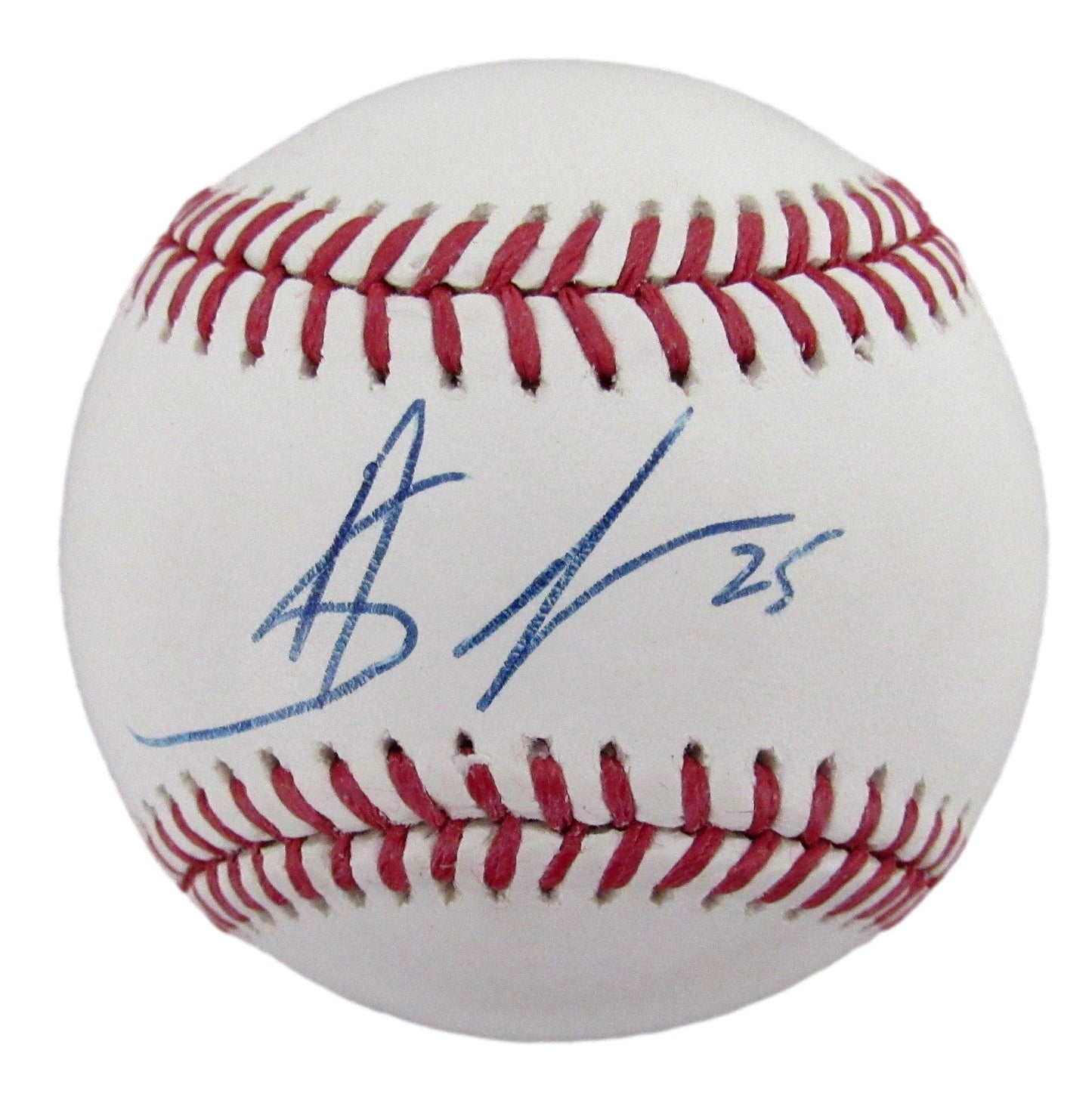 Anthony Santander Signed/Auto OML Baseball Toronto Blue Jays Beckett   210244