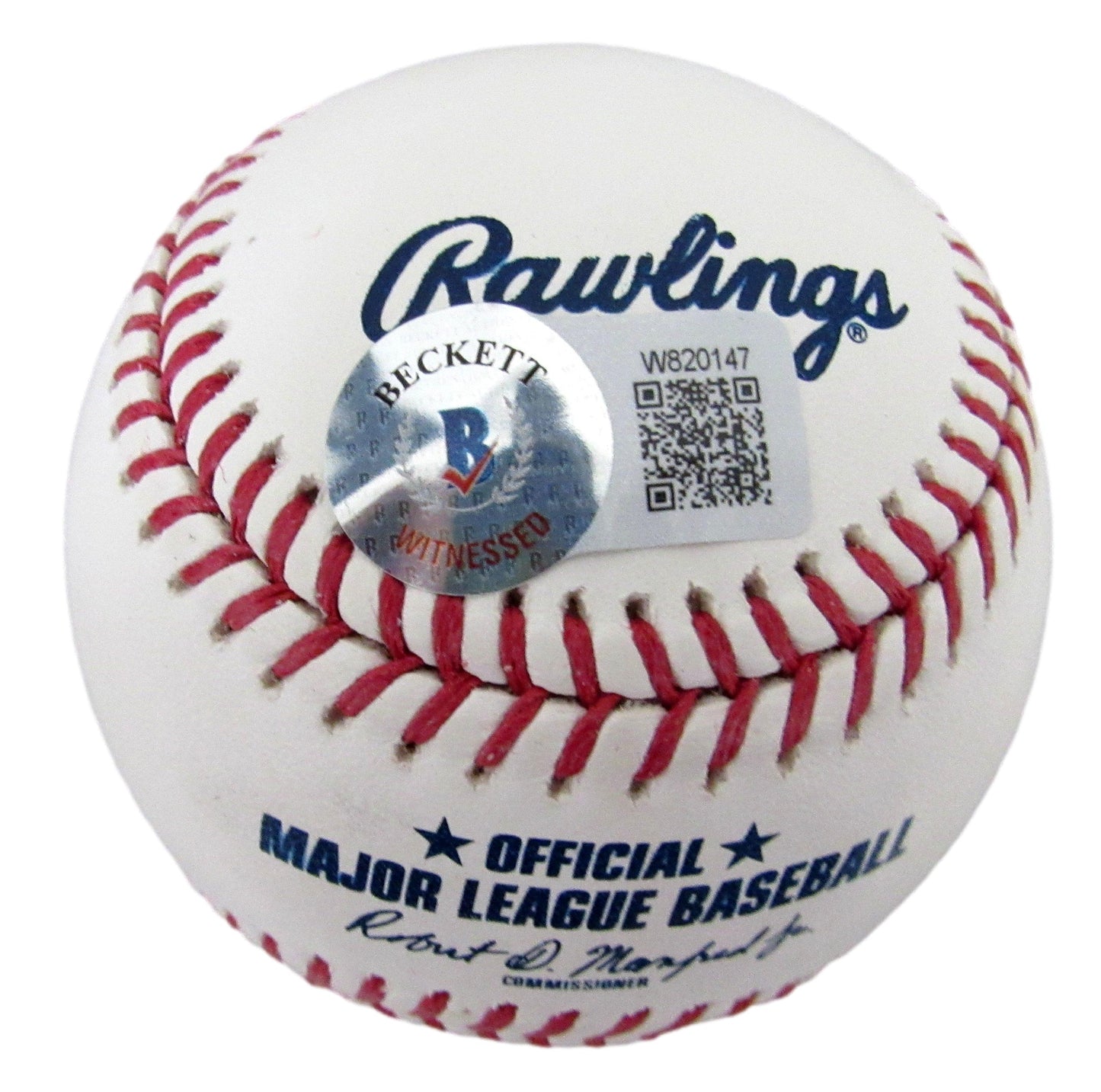 Anthony Santander Signed/Auto OML Baseball Toronto Blue Jays Beckett   210244