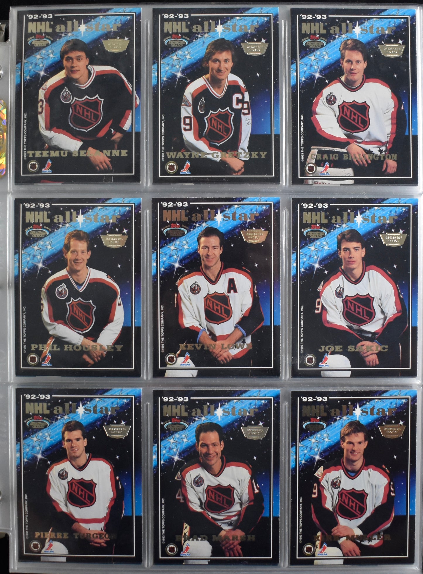 1993-94 Stadium Club Hockey Members Only Complete Set (500) Inserts (58)  211289