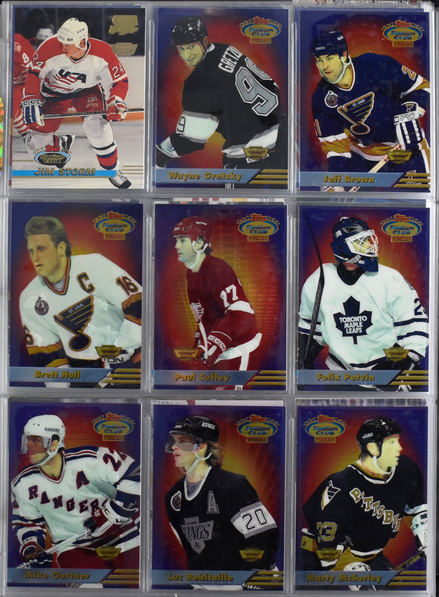 1993-94 Stadium Club Hockey Members Only Complete Set (500) Inserts (58)  211289