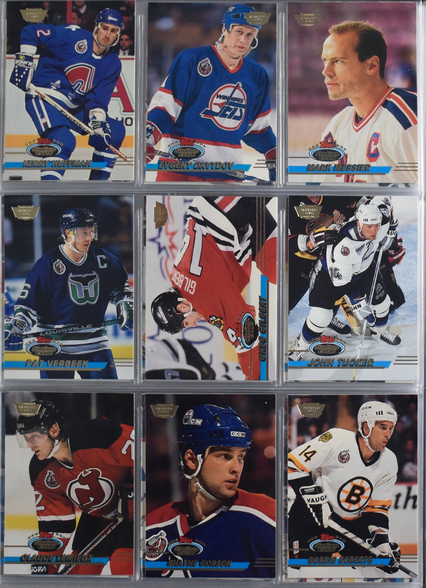 1993-94 Stadium Club Hockey Members Only Complete Set (500) Inserts (58)  211289