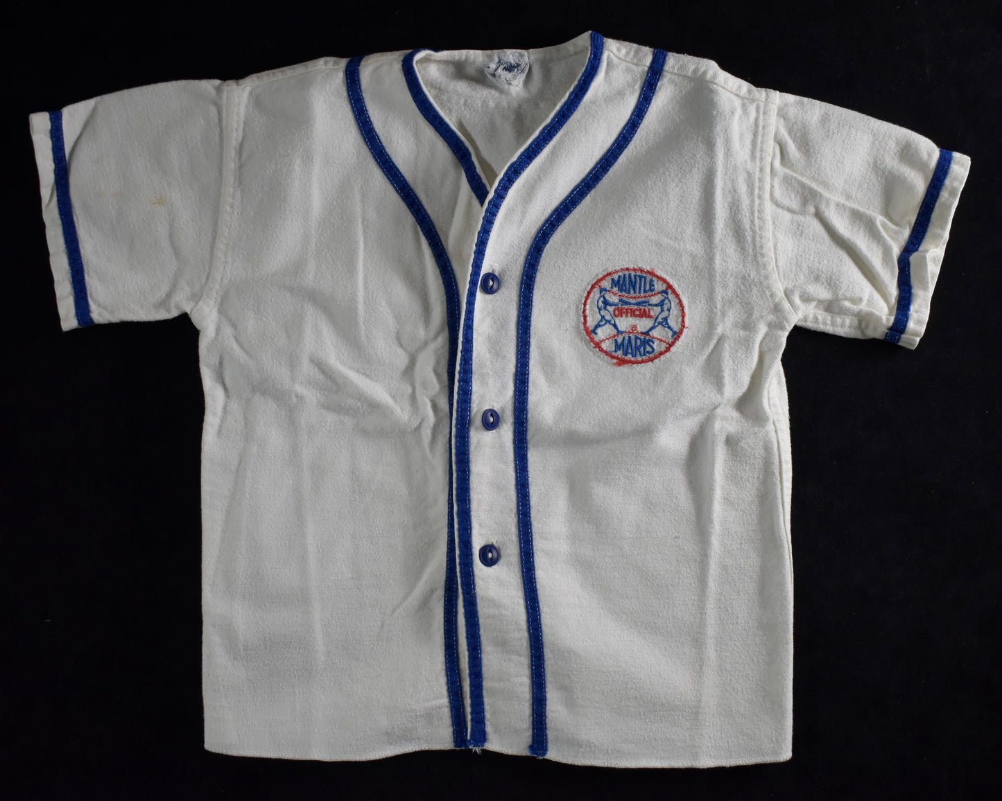 Mickey Mantle/Roger Maris "Official" White Children's Uniform c.1960s  211286