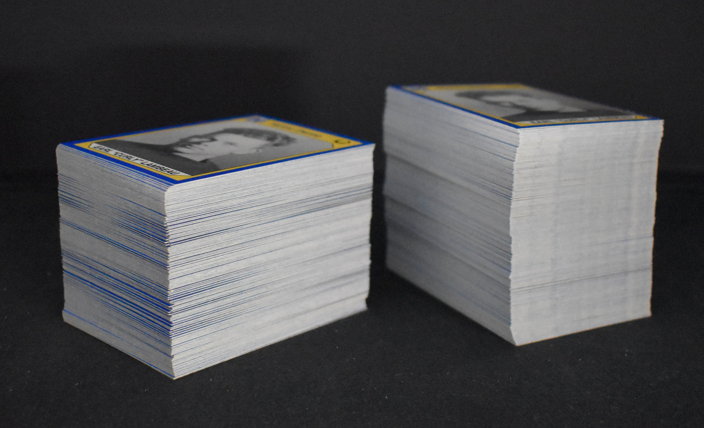 Lot of (365) 1990 Collegiate Collection #134 Early "Curly" Lambeau Notre Dame