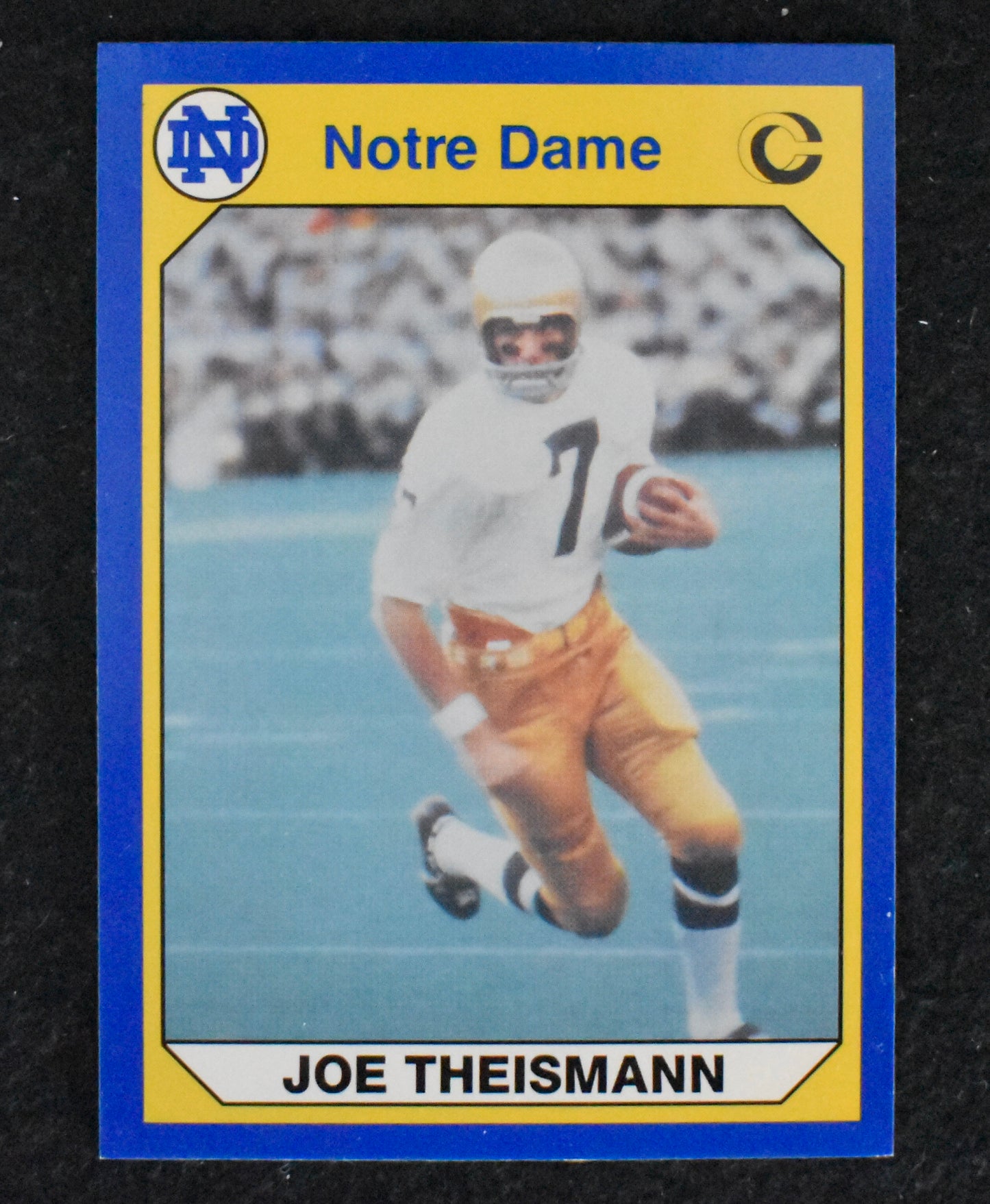 Lot of (300) 1990 Collegiate Collection Card #4 Joe Theisman Notre Dame 211295