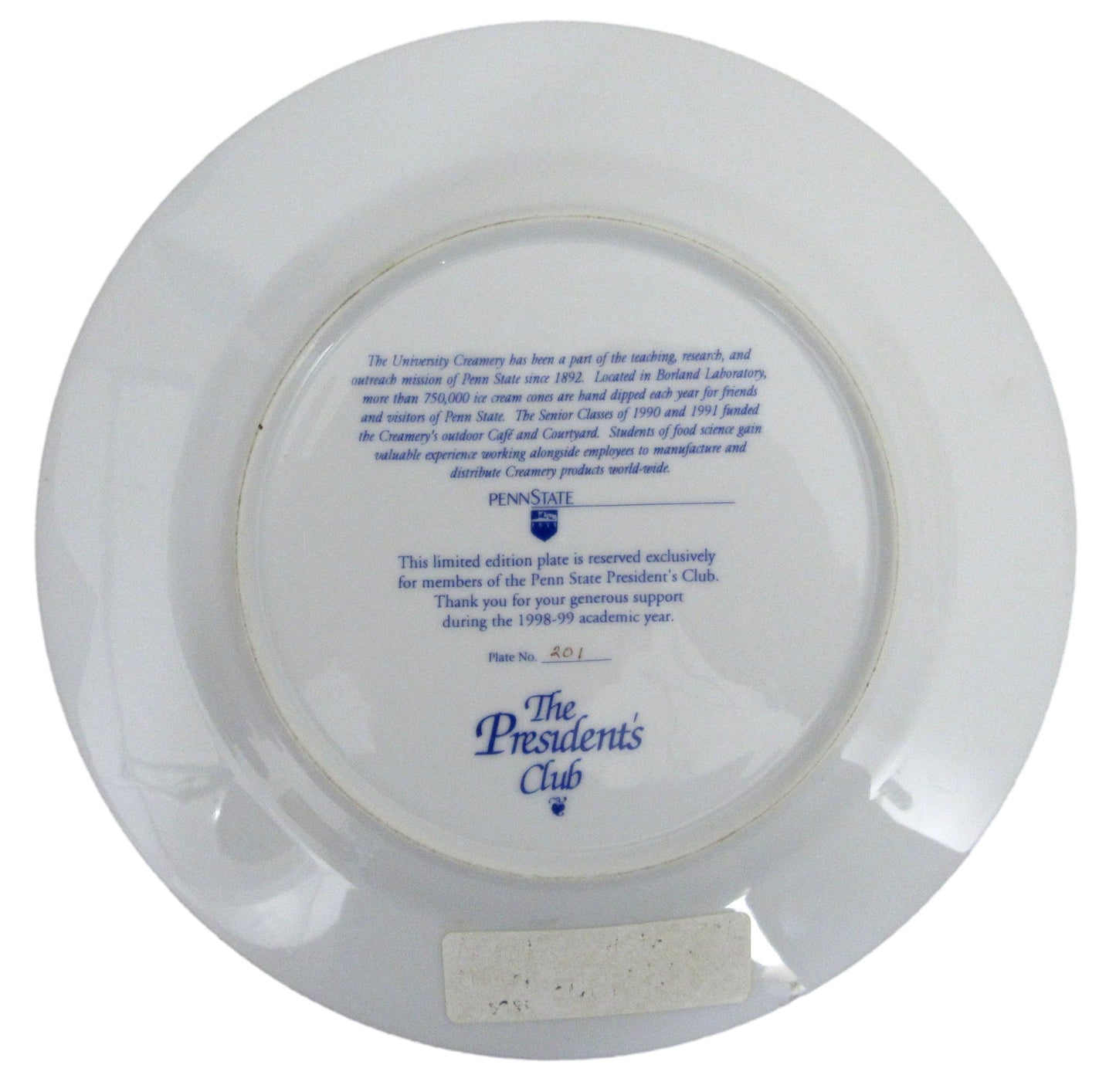 Lot of (2) Vintage Pennsylvania State University  Plates 210271