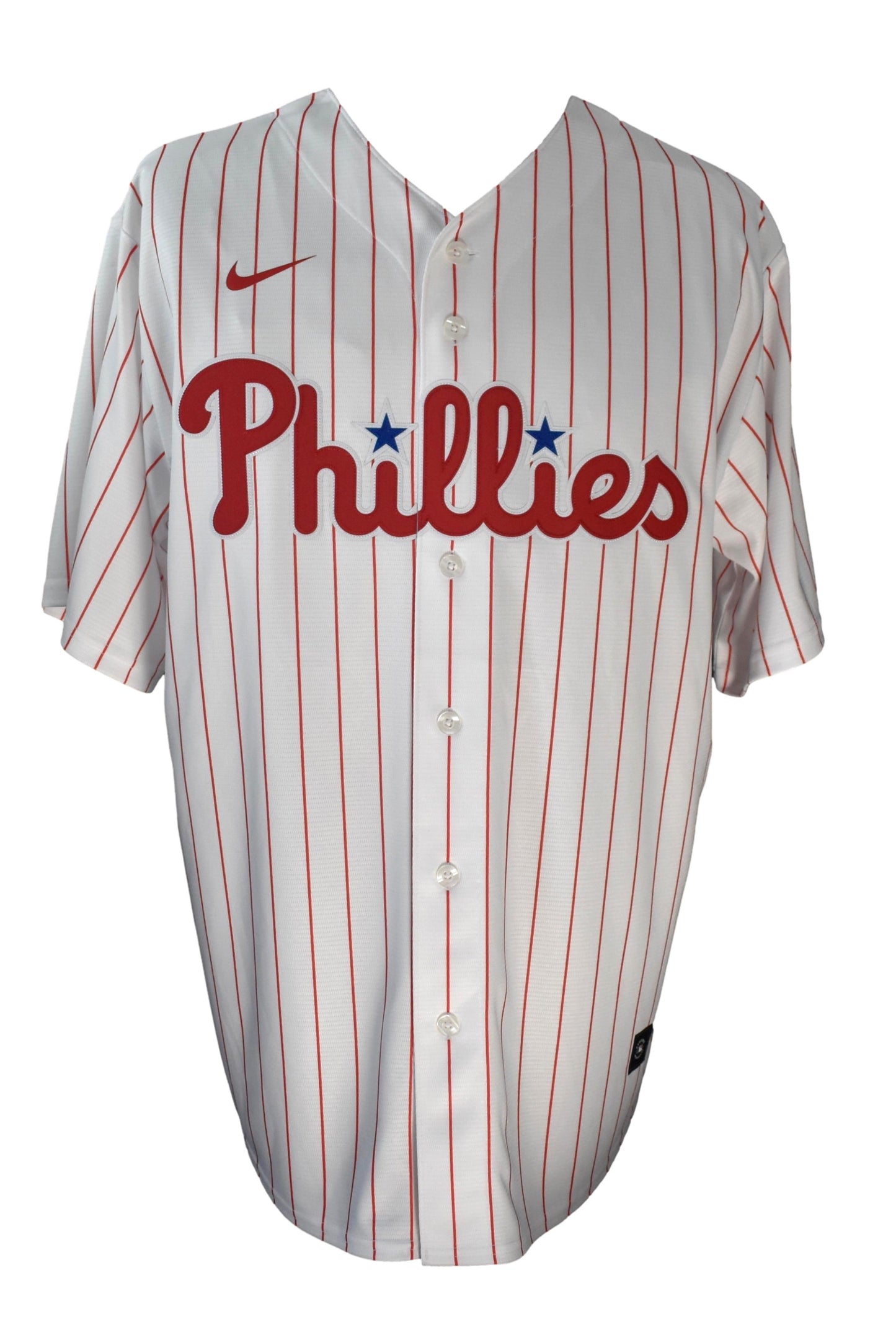 Kyle Schwarber Signed/Autographed Phillies XL Pinstripe Jersey PSA/DNA 210000