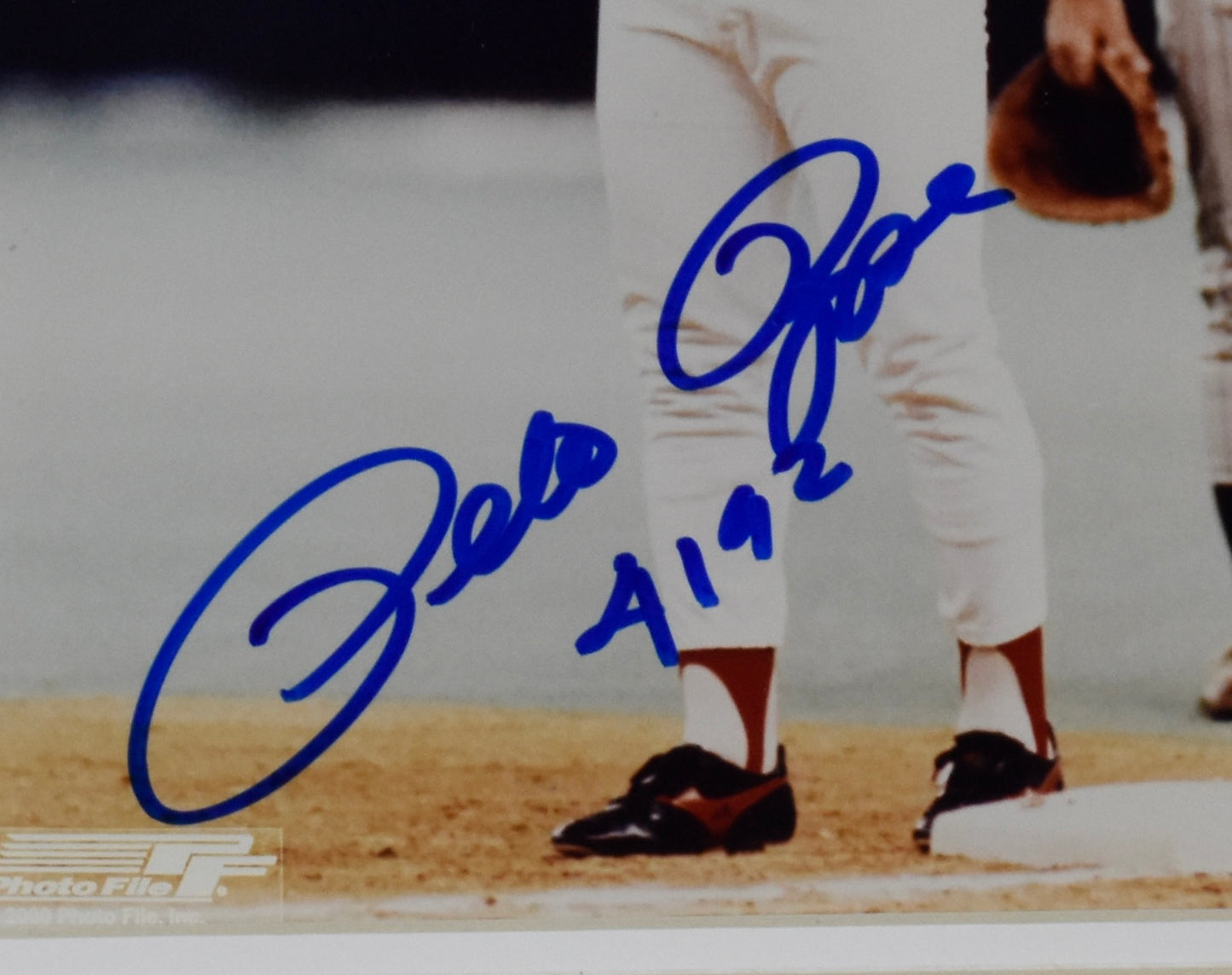 Pete Rose Autographed/Inscribed Photo Collage Cincinnati Reds Framed JSA 211314