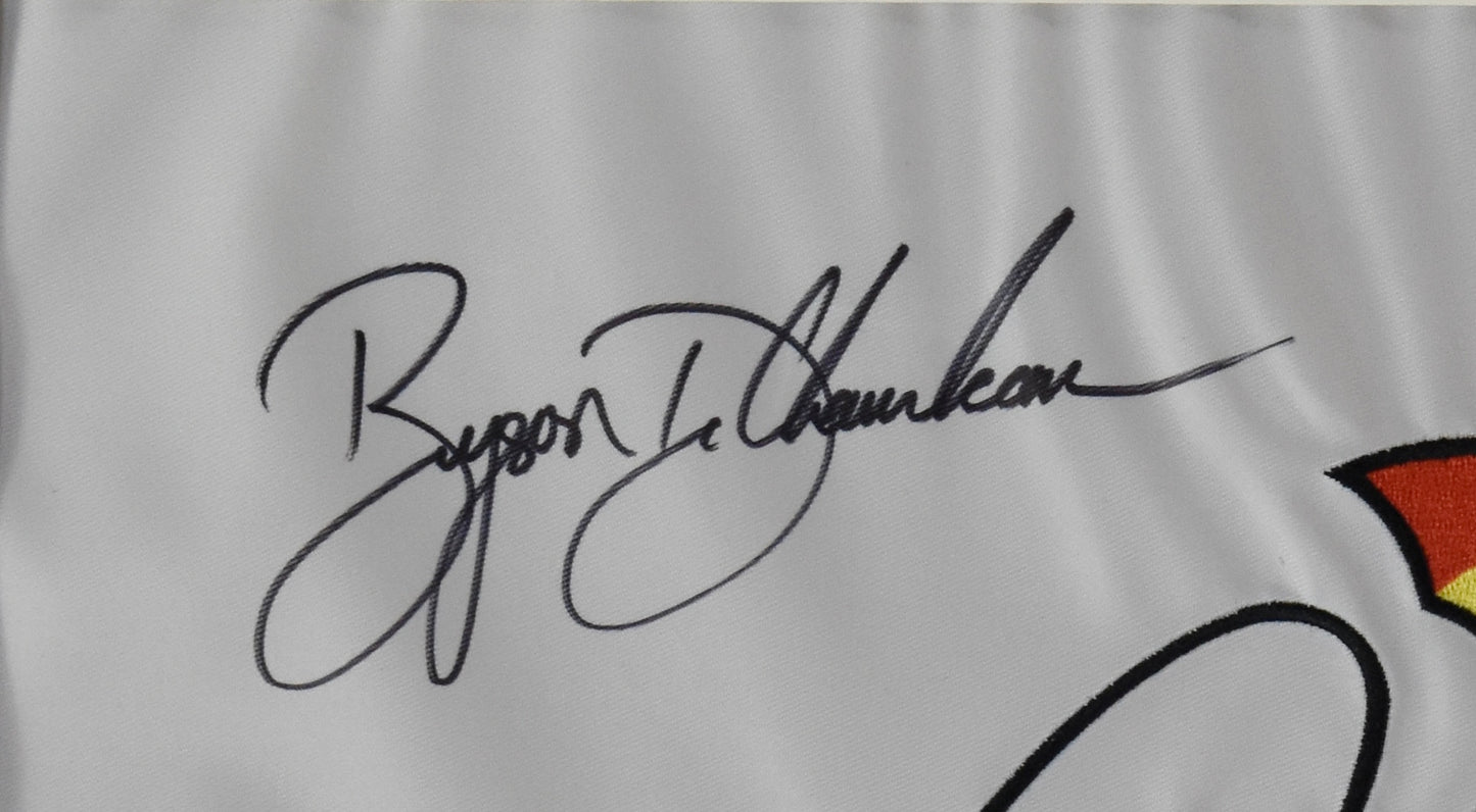 Bryson DeChambeau Signed Arnold Palmer Invitational Pin Flag Framed PSA/DNA 1317
