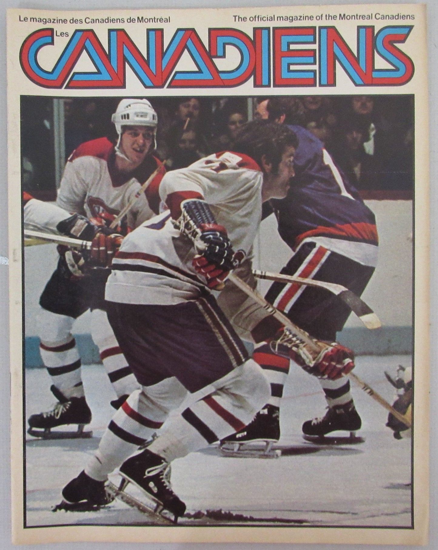 1976-77 Montreal Canadiens vs. Cleveland Barons Hockey Game Program 210276