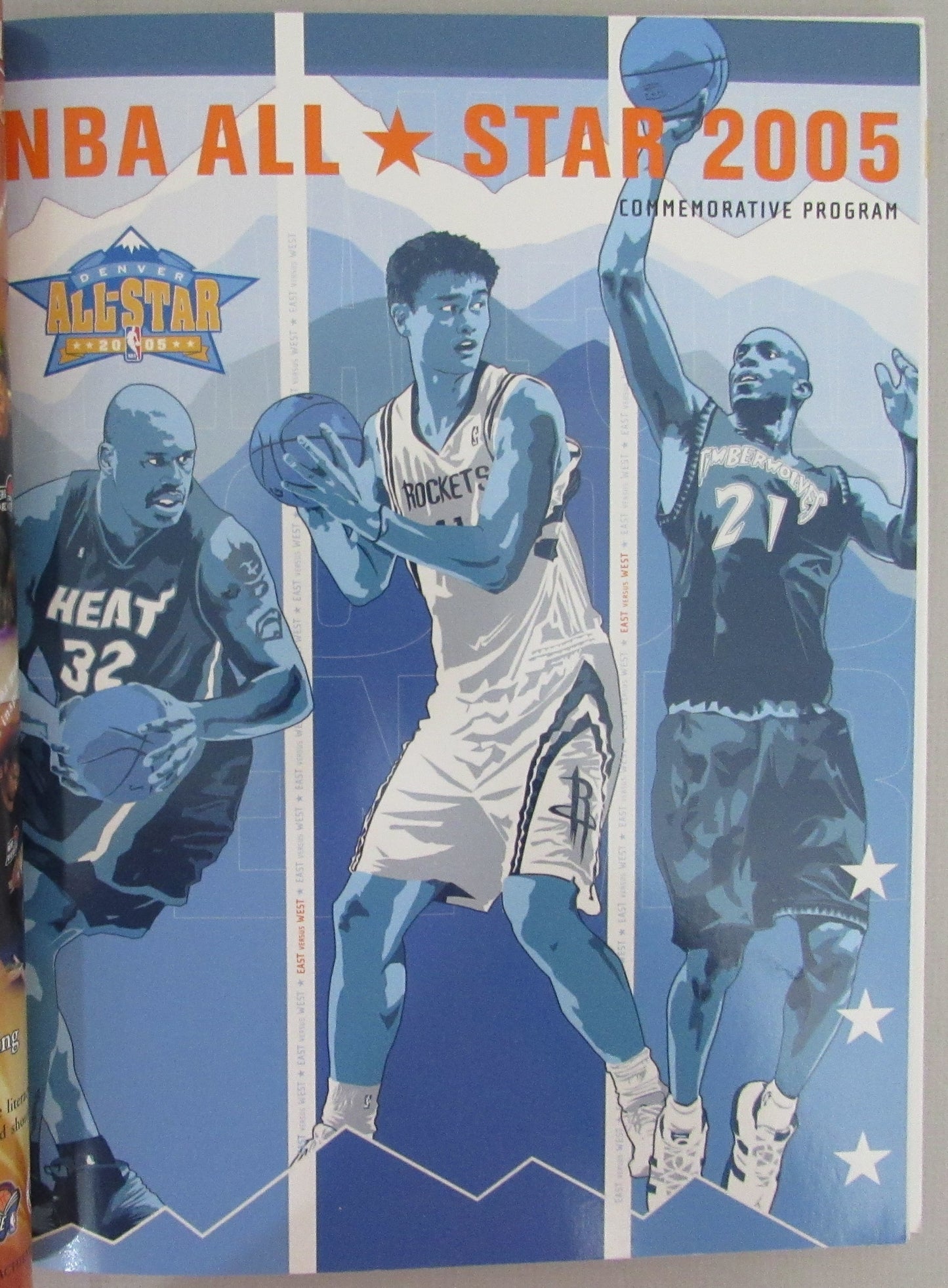 2005 NBA All-Star Game Commemorative Program 210277