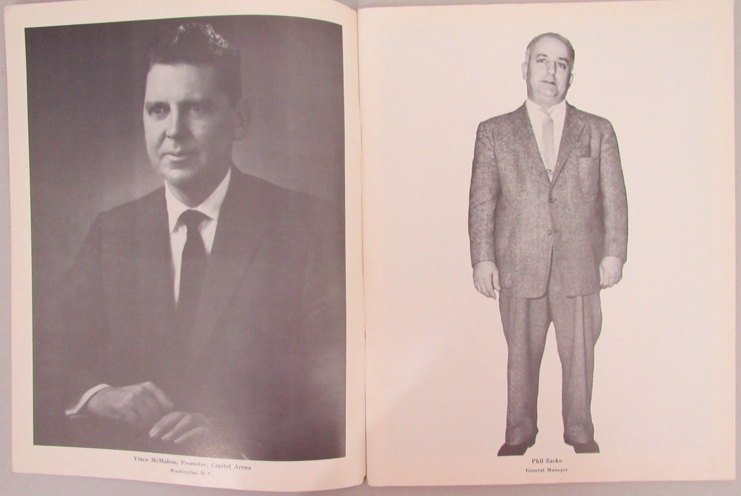 1957 Capitol Wrestling Magazine Vince McMahon 210290