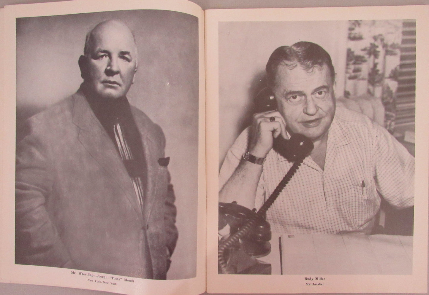 1957 Capitol Wrestling Magazine Vince McMahon 210290