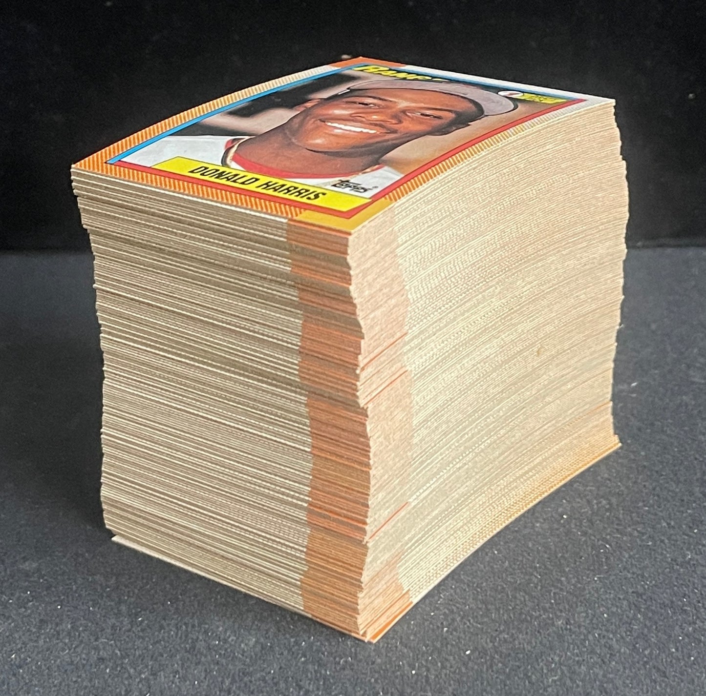 Lot of (150+) 1990 Topps Donald Harris #1 Draft Pick RC Cards #314 Rangers 11339