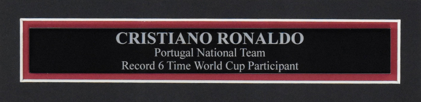 Cristiano Ronaldo Portugal Soccer Photo Collage Framed 211444