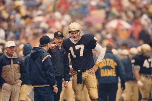Lou Holtz Notre Dame Football Coach 8x12 Type 1 1988 Press Photo TSN 210320