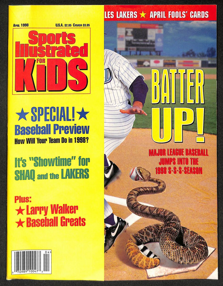1998 Sports Illustrated for Kids Matt Williams w/ Cards Shamu Rosie 211505