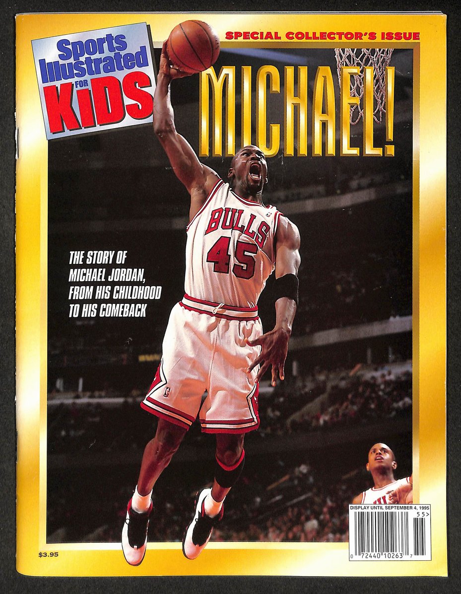 1995 Sports Illustrated for Kids Michael Jordan Special Collector's Issue 211515