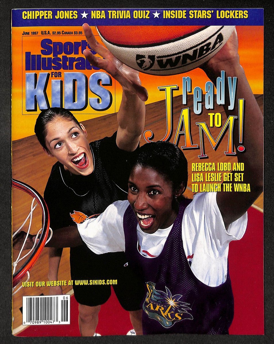 1997 Sports Illustrated for Kids Lobo & Leslie Newsstand w/ Cards Jeter 211519