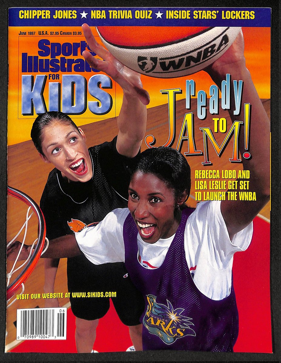 1997 Sports Illustrated for Kids Lobo & Leslie Newsstand w/ Cards Jeter 211520