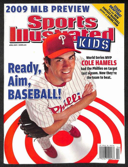 2009 Sports Illustrated for Kids Hamels Newsstand w/ Cards Lewis Hamilton 211521
