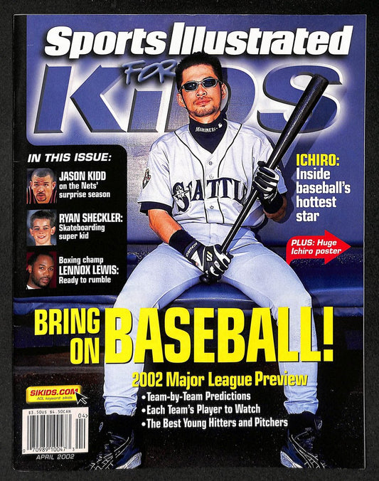2002 Sports Illustrated for Kids Ichiro w/ Cards Derek Jeter 211525