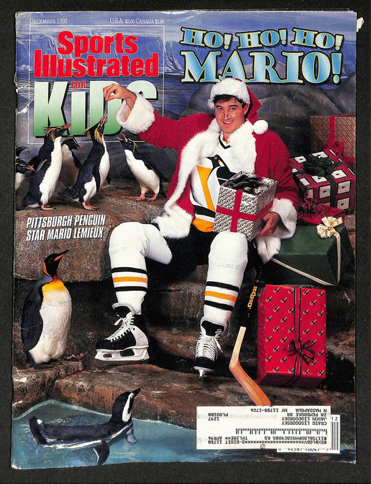 1993 Sports Illustrated for Kids Mario Lemieux w/ Cards Ali Unitas 211534
