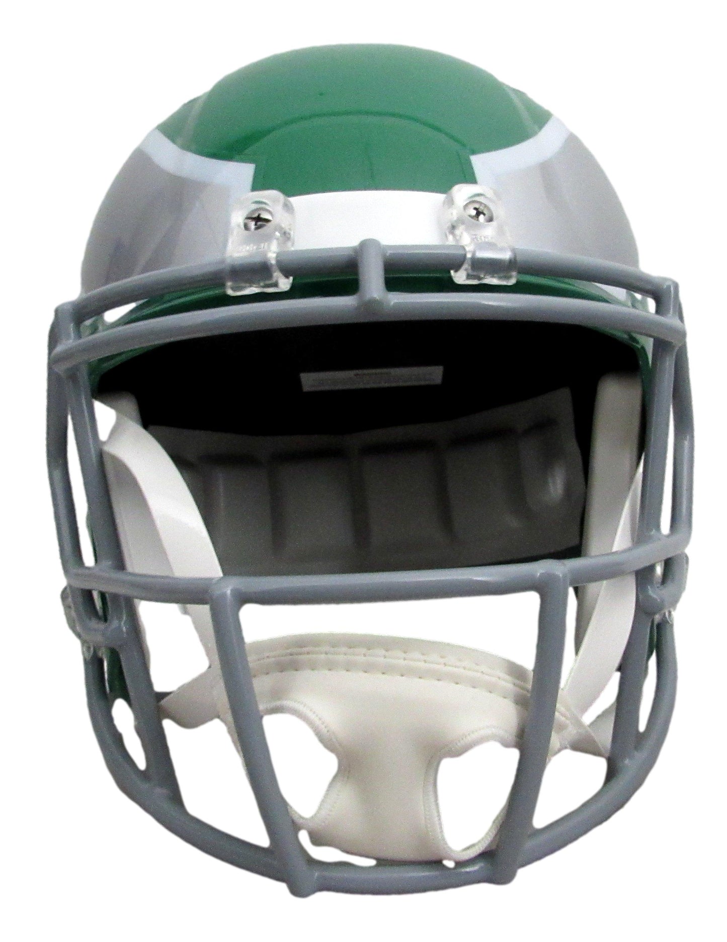 Quinyon Mitchell Signed Speed Replica Full Size Kelly Helmet Eagles JSA 210351