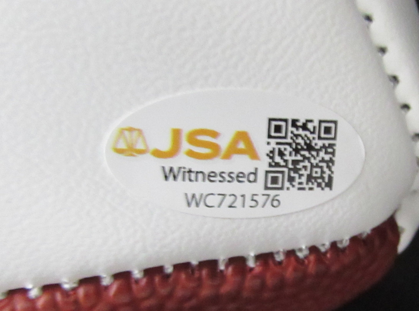 Quinyon Mitchell Signed/Autographed White Eagles Logo Football JSA 210355